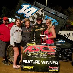 Randy Martin Rolls To Double X Speedway Victory With ASCS Warrior Region