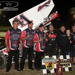 Dominic Scelzi Secures First Win of the Season With Late-Race Pass at Stockton