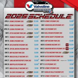 Valvoline American Late Model Iron-Man Series Announces Busy 2025 Slate of Events