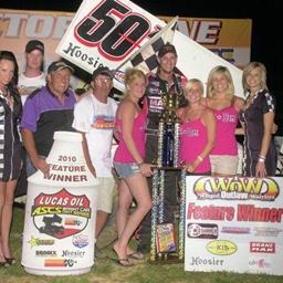 Chappell Back in Lucas Oil ASCS Victory Lane with McMillin/Hockett Memorial Win!