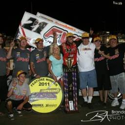 Brian in Victory Lane at I-80 (Brandon Anderson Photography)