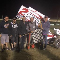 Kelly Miller Wins At Electric City Speedway With ASCS Frontier Region