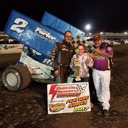 Logan Forler Wraps Up The Montana Round-up At Electric City Speedway