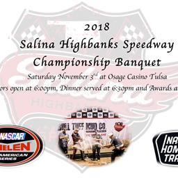 Over $17,000 in contingency awards awaits drivers at 2018 Championship Banquet