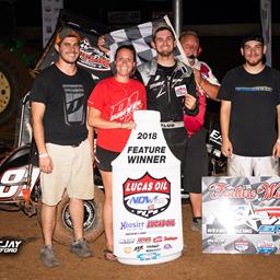 Flud Wins Twice and Laplante Returns to Lucas Oil NOW600 Series Victory Lane During Stars and Stripes Shootout Finale