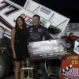 Hirst Opens Up Speedweek Northwest With Wild Siskiyou Motor Speedway Win