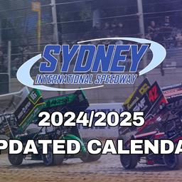 2024/2025 Updated Season Calendar