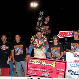 Darland Reigns Supreme, Wins Third-Straight Kokomo &quot;Sprint Car Smackdown&quot;