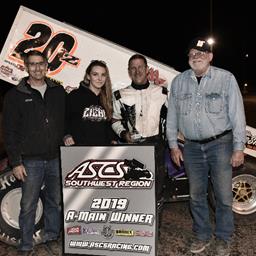 Rick Ziehl Ends Winless Streak With ASCS Southwest At Central Arizona Speedway