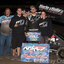 Flud and Laplante Continue Winning Ways During Driven Midwest USAC NOW600 National Series Driven Midwest Cup at Caney Valley Speedway