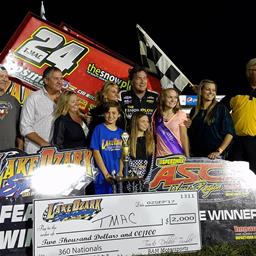 Terry McCarl Leads The Way With ASCS Warrior at Lake Ozark Speedway