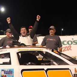 TERRY WELDY CAPTURES FIRST-EVER RACE OF CHAMPIONS LATE MODEL SERIES VICTORY ALONG WITH CHUCK HOSSFELD IN THE RACE OF CHAMPIONS SPORTSMAN MODIFIED SERI