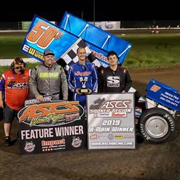 Zach Chappell Returns To ASCS Victory Lane At Heartland Motorsports Park