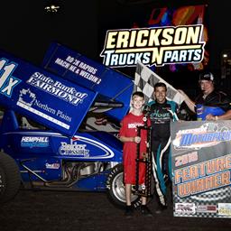 Bakker, Ledger and Amdahl Score First Feature Victories of Season at Jackson Motorplex