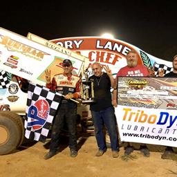 Surniak Hustles to Third Consecutive TriboDyn Lubricants Carolina Sprint Tour Triumph