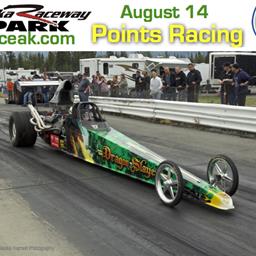 August 14 IHRA Points drag racing