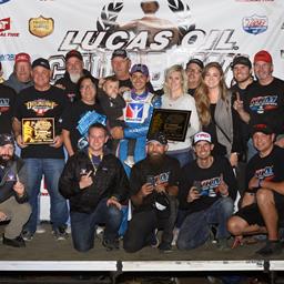 Kyle Larson Opens 32nd Lucas Oil Chili Bowl Nationals With Victory In Tuesday’s Warren CAT Qualifying Night