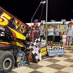 Cisney Survives Wild Last Lap at Port Royal to Continue Strong Summer