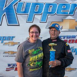 SANDBERG COASTS TO FIRST CAREER IMCA SPORT COMPACT VICTORY