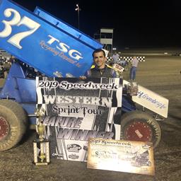 Mitchell Faccinto Strikes Gold In Opening Leg Of Speedweek Northwest At Siskiyou Golden Speedway