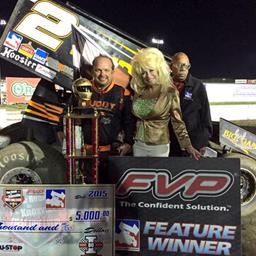 Win #5 with FVP National Sprint League Nets $5,000 for Danny Lasoski!