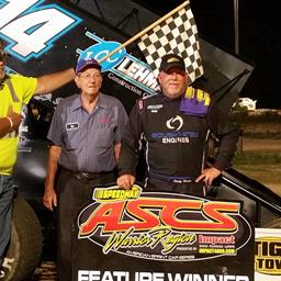 Randy Martin Rules ASCS Warriors at Callaway Raceway