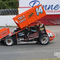 Willison Sets New Track Record, Wins $10K Winged Sprint Race
