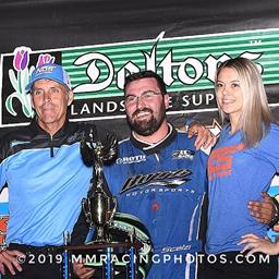 Dominic Scelzi Earns Three Top Fives at Thunderbowl, Including Peter Murphy Classic Win