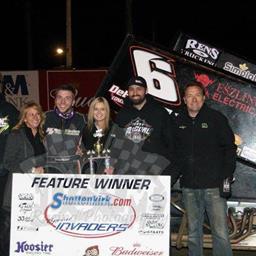 Carson McCarl Nabs Sprint Invaders Opener at 34 Raceway!