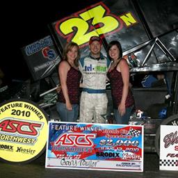 Gary Taylor Lights Up ASCS Northwest on a Sunday Night at Great Falls!