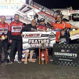 Baughman and Schafer Capture Holiday Inn Fairmont Night Wins During Opening Leg of DeKalb/Asgrow 360 Nationals