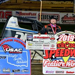 DEAL COMES UP ALL ACES AT CREEK COUNTY @ GRADY CHANDLER BENEFIT RACE