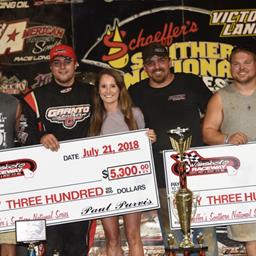 Brandon Overton Streaks to Trio of Southern Nationals Wins