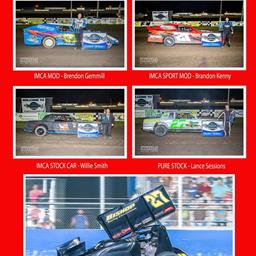 Longdale Speedway Features Eight Different Feature Winners During Mega Night