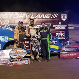 CODY MCPHERSON DRIVES TO THRILLING FEATURE VICTORY IN PETE COSCO MEMORIAL AT HUMBERSTONE SPEEDWAY ON SUNDAY NIGHT