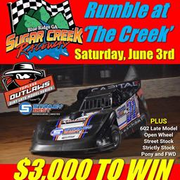 RUMBLE AT &#39;THE CREEK&#39; UP NEXT FOR TOPLESS OUTLAWS