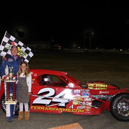 Winters Overcomes Friday Engine Issues To Win Saturday Night