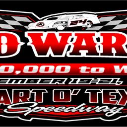 Mod War 100 - $50,000 to Win Registration Opens December 14, 2024