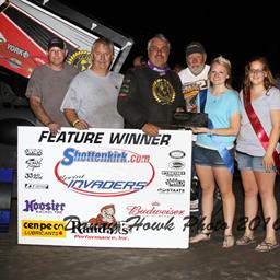 John Schulz Tops Sensational Sprint Invaders Feature in Eldora!