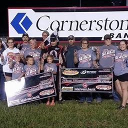 Berck doubles up in Malvern Bank Late Models at Junction Motor Speedway