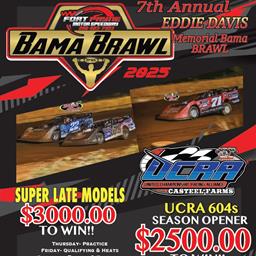 7th Annual Eddie Davis Memorial Bama Brawl Set for Feb. 6-8