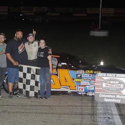 Mingus Earns First Victory of the Year at Columbus Motor Speedway