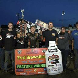 Devon Borden Becomes The Youngest Winner In The History Of The Lucas Oil American Sprint Car Series