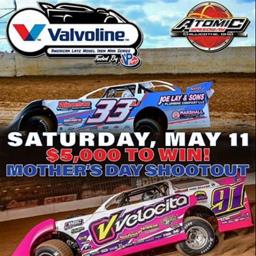 Valvoline American Late Model Iron-Man Series Fueled by VP Racing Fuels Begins 2024 Season with Mother’s Day Shootout at Atomic Speedway Saturday May