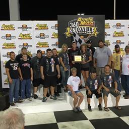 Ball Captures 360 Knoxville Nationals Prelim Victory and Kline Scores 10th 305 Win