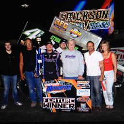 Eakin, Shryock, Boumeester, Yeigh, Schriever and Luinenburg Victorious at Jackson Motorplex During Fan Night presented by Livewire Printing Co.