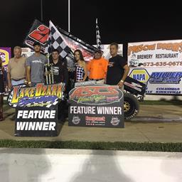 Miles Paulus Leads The Way With The ASCS Warrior Region At Lake Ozark Speedway