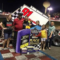 Bryan Warf Conquers Royal Purple NSRA Winged Sprintcars At Meridian Diamond Cup Finale