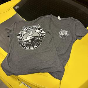 Ladies Flag Drags T - Mustang/Pinup  L or XL