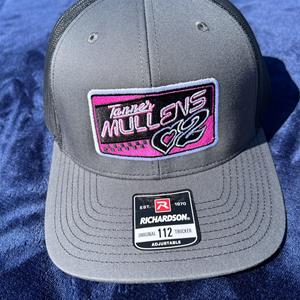 Charcoal Embroidered Hat